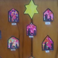 6th Class Christmas Art